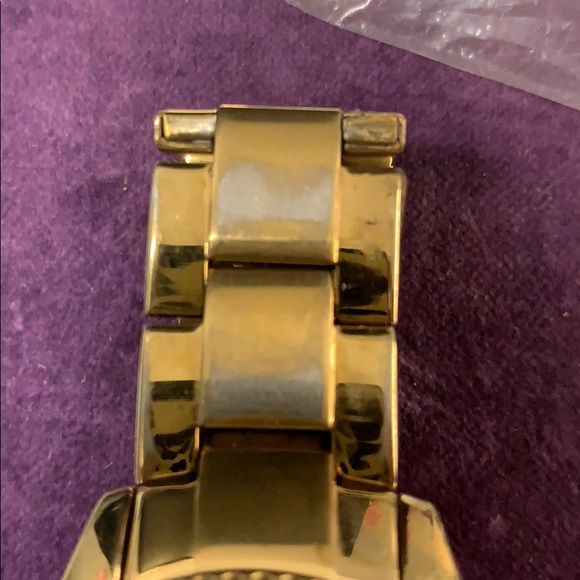 Authentic Fossil Linked Gold Watch - Picture 4 of 7